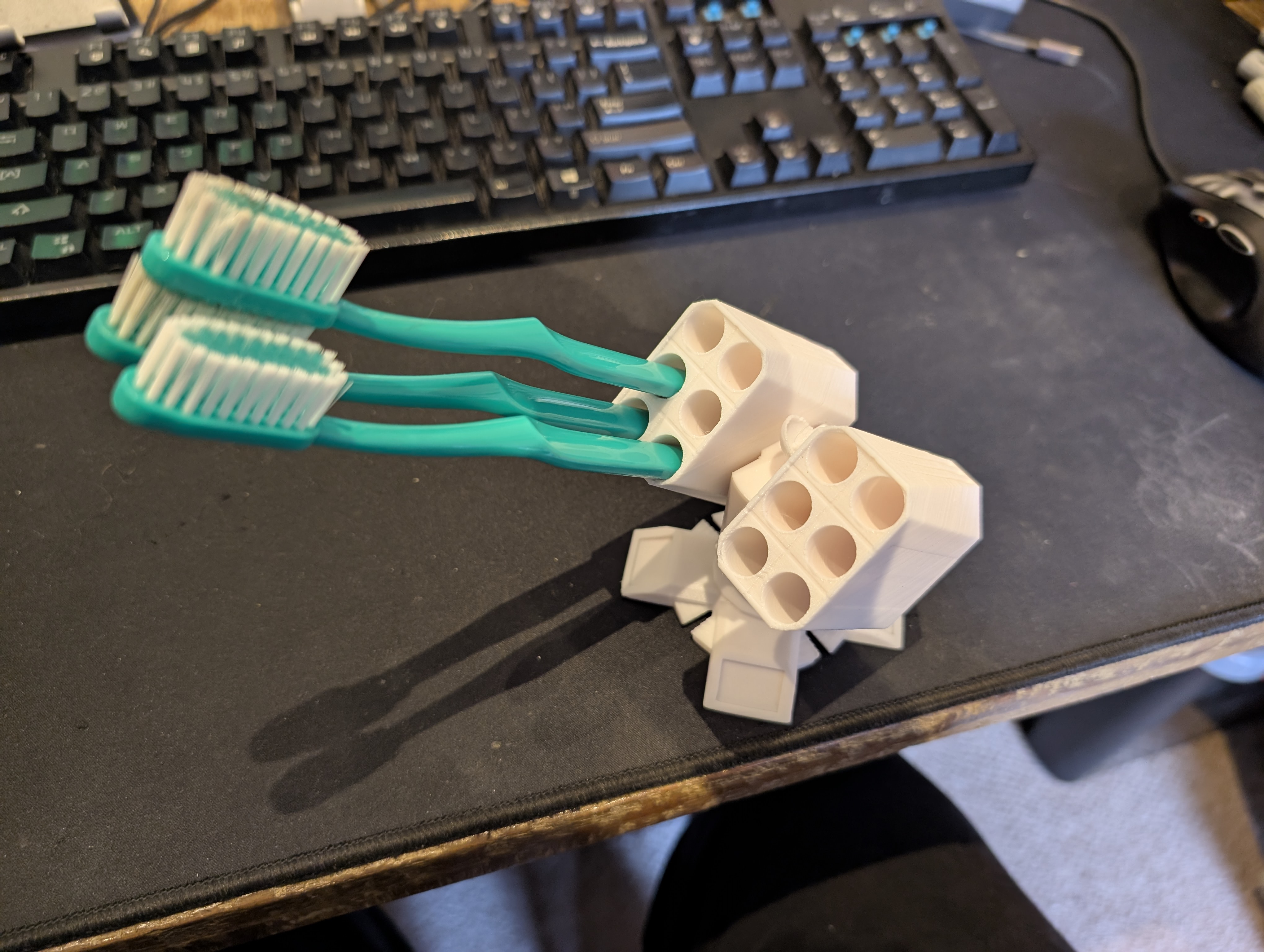Missile Turret Pen Holder - Gridfinity - Fused with magnets