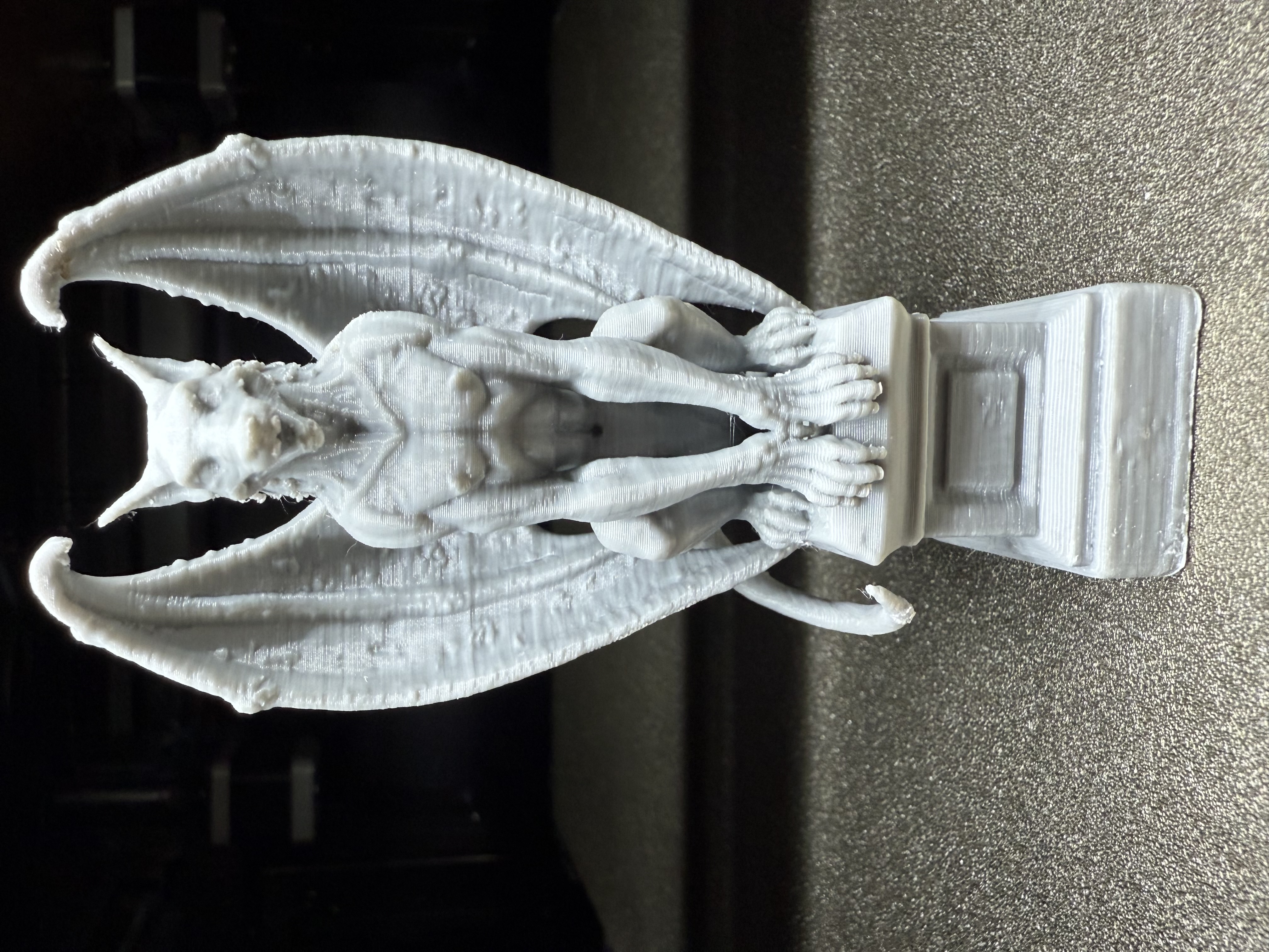 The Stone Sentinel – Gothic Gargoyle Statue