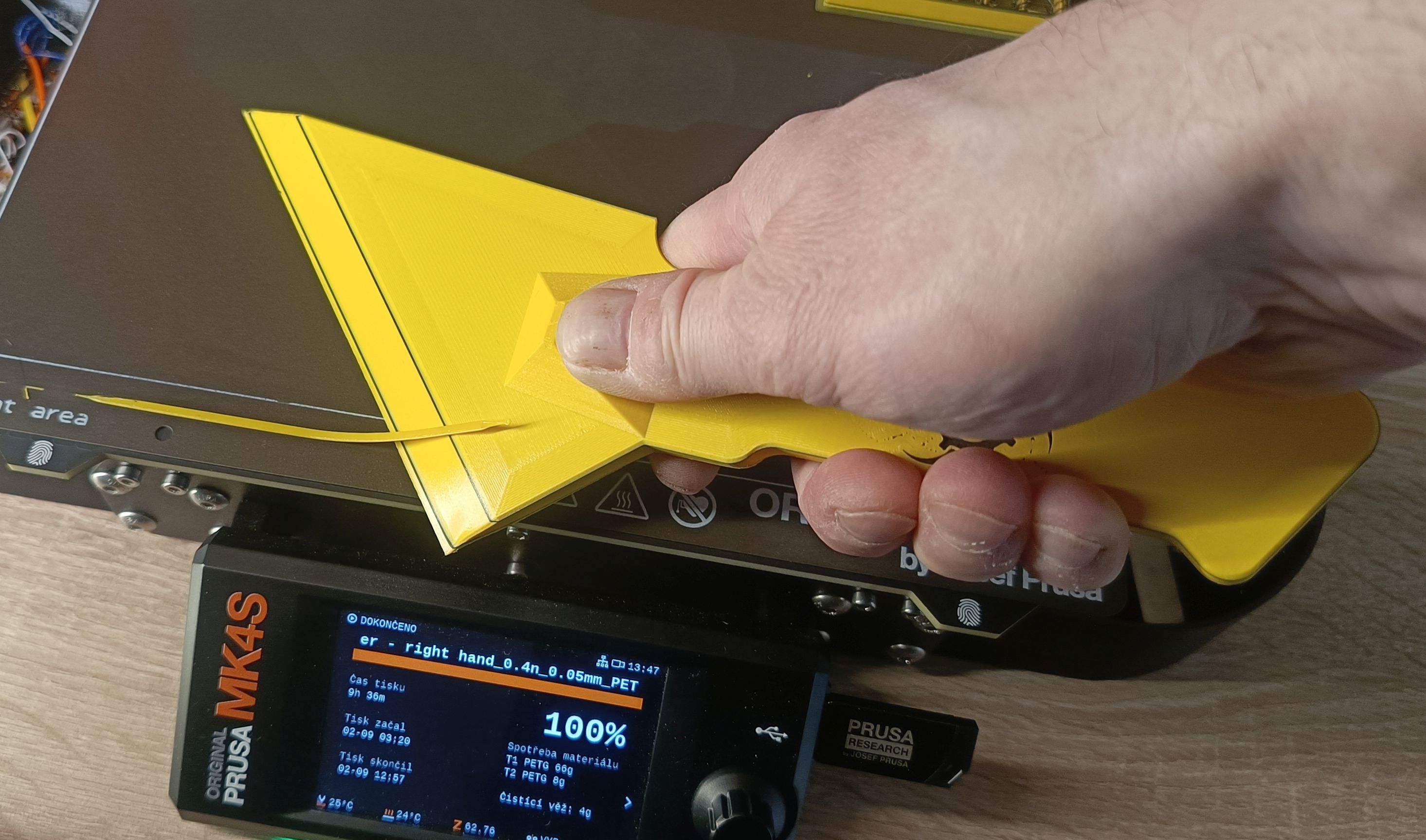 Ergonomic Print Bed Scraper — miniatura 5