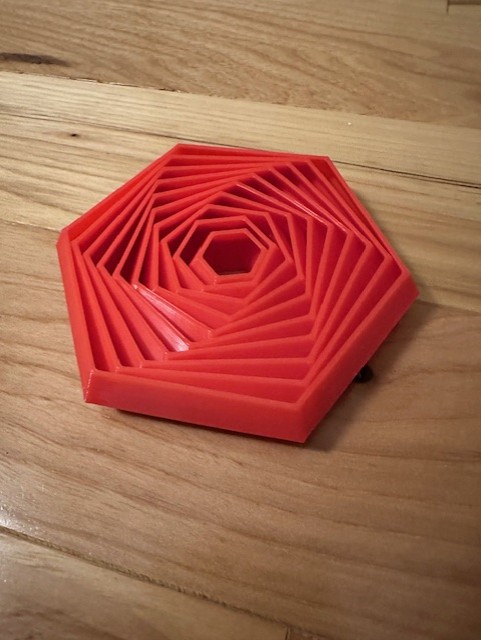 Hexi Flexi: simple, fun, and easy to print fidget