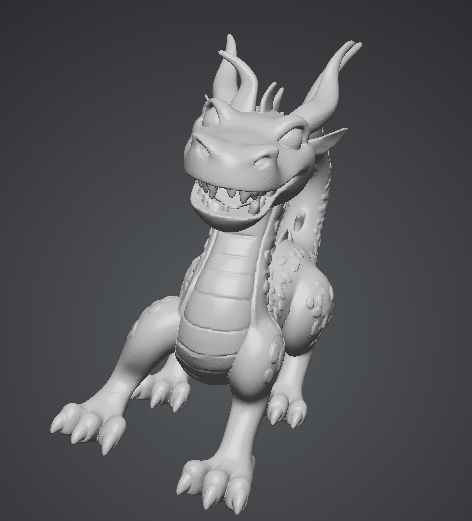 Miniatura 3 do modelo 3D Drago Cinese