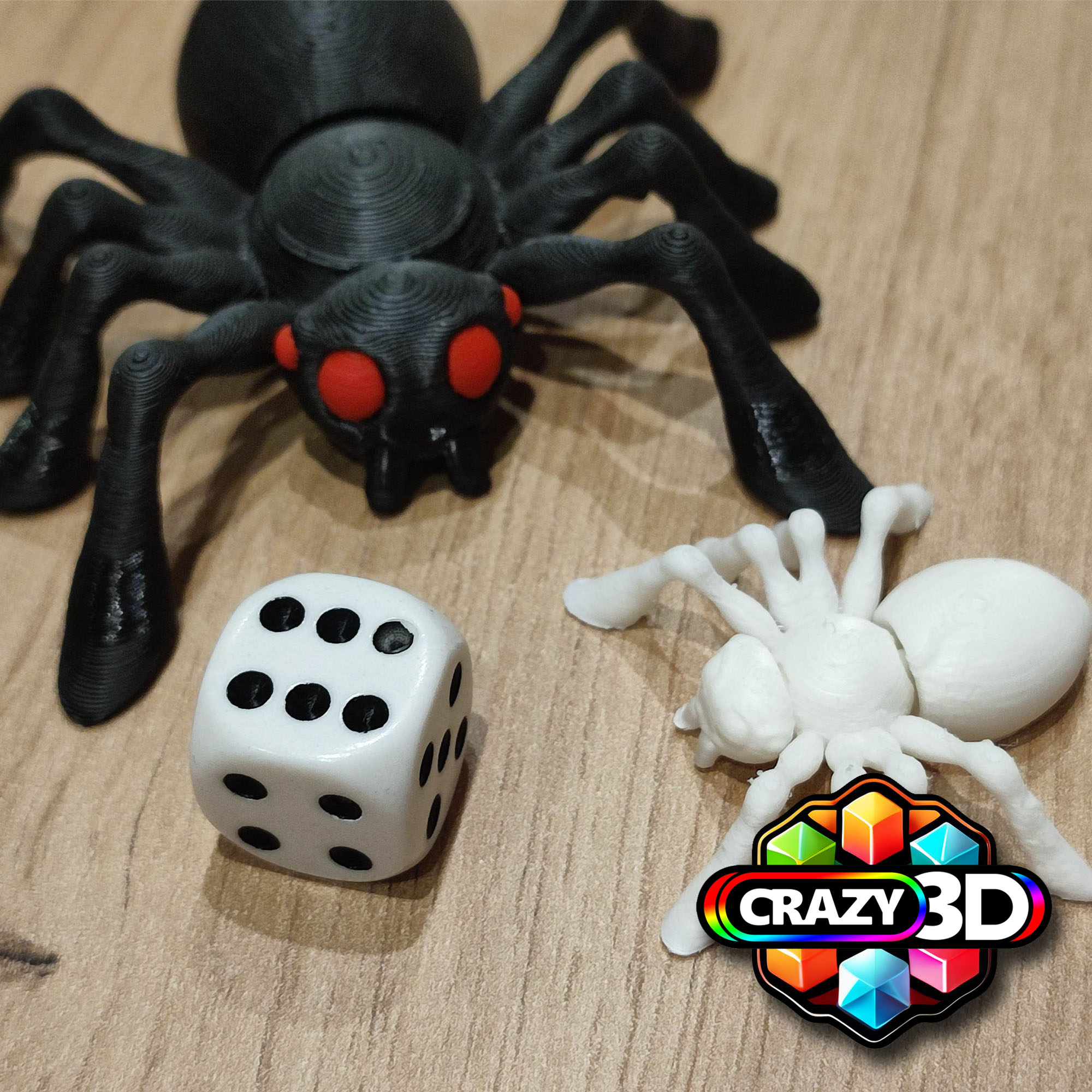 Flexi articulated Spider - Mini 44mm possible !!!