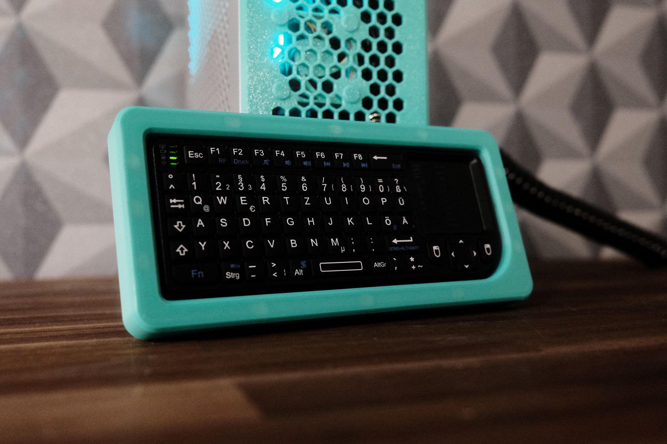 Rii X1 Mini Keyboard magnetic holder