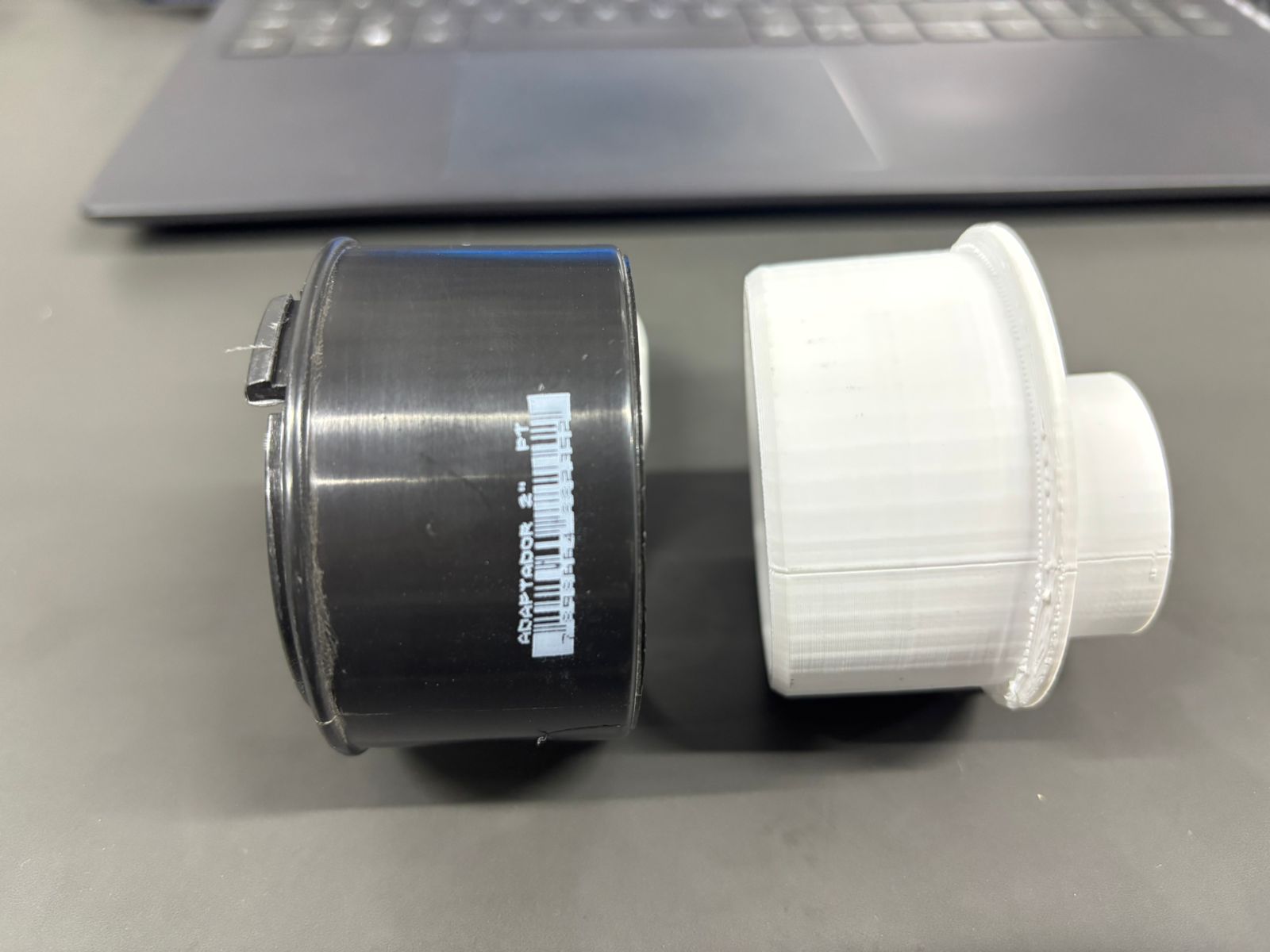 Miniatura 3 do modelo 3D Adaptador/Redutor para Condulete 2 polegadas, saída para 1 polegada