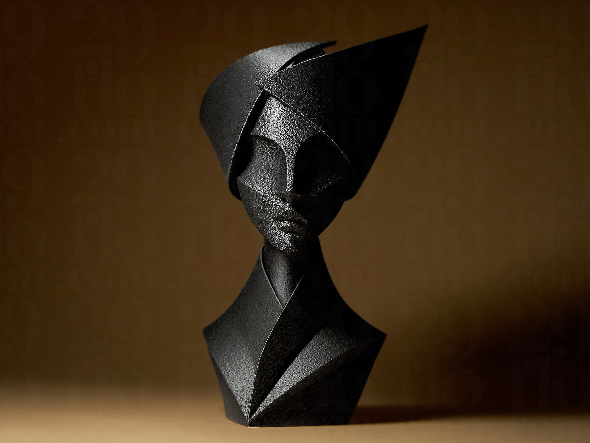 Minimalistic WOMAN Sculpture