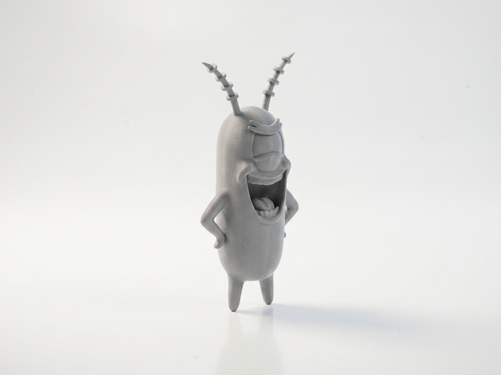 Plankton Figurine Cartoons Animation 3D Printable