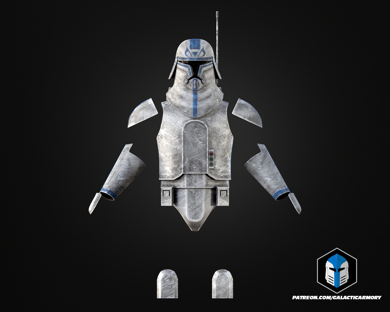 Animated Cold Assault Trooper Helmet and Armor - 3D Print Files