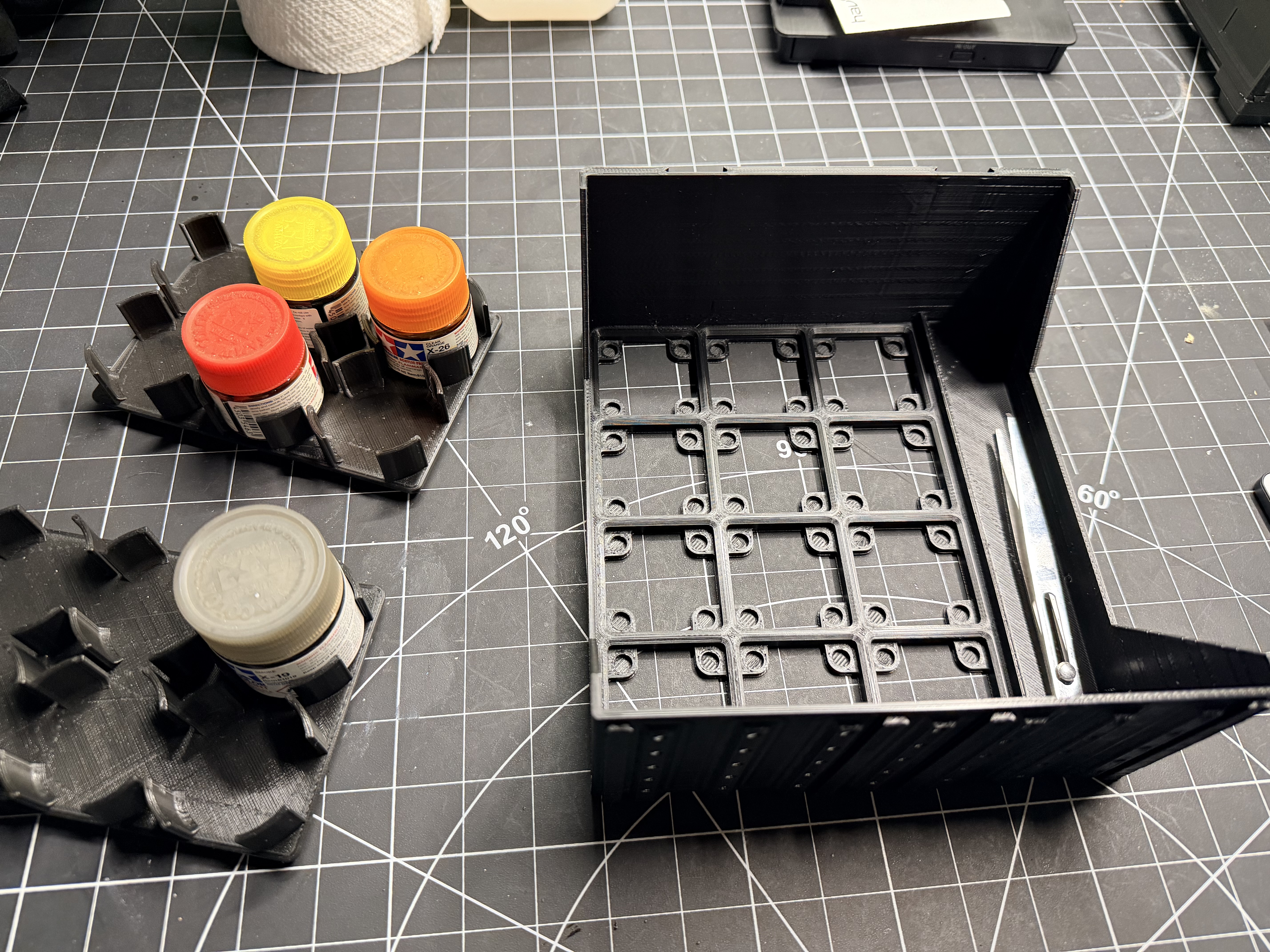 185 mm gridfinity drawer that fits gen2 storage system designed by jerrari