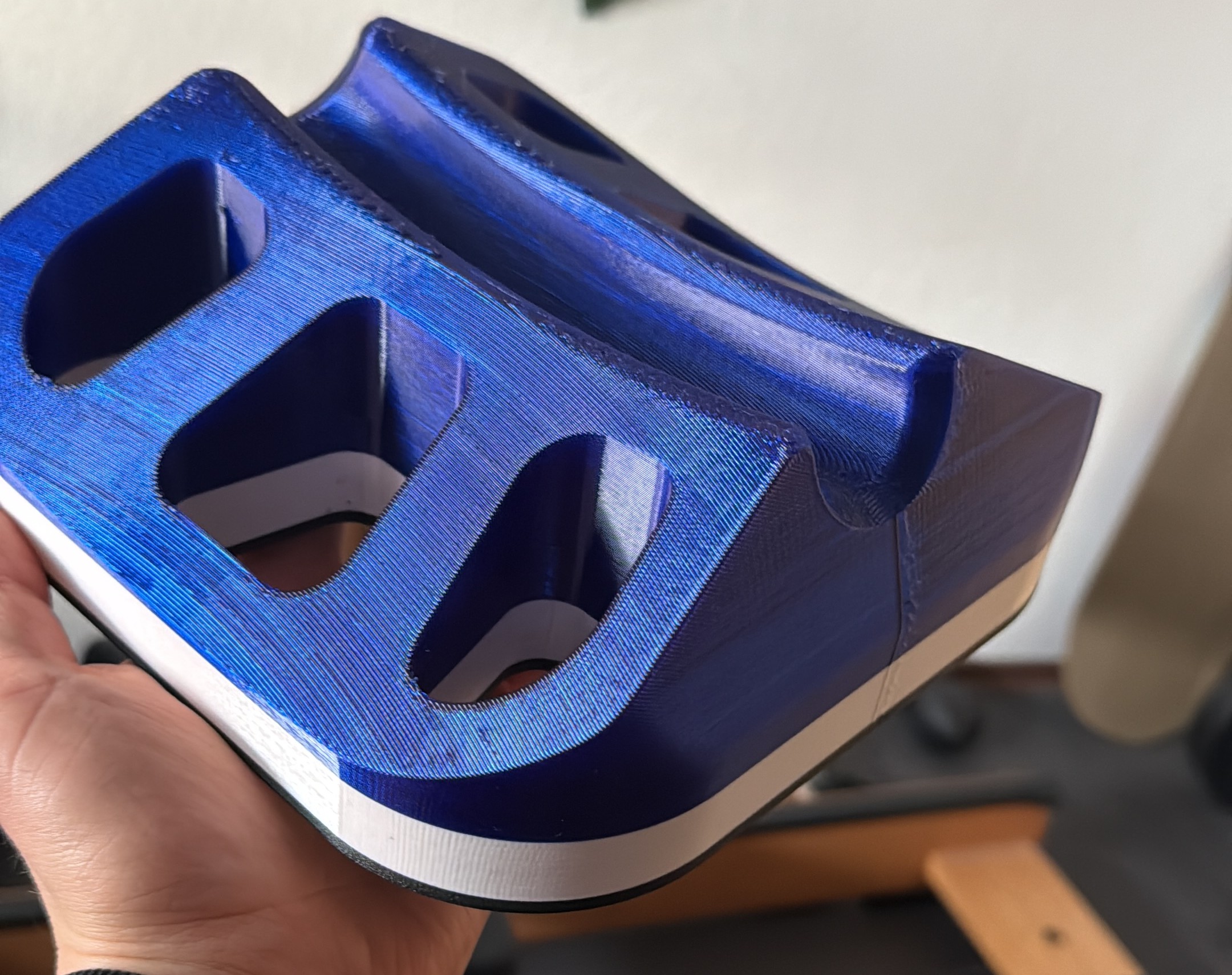 Bike roll trainer front wheel adaption