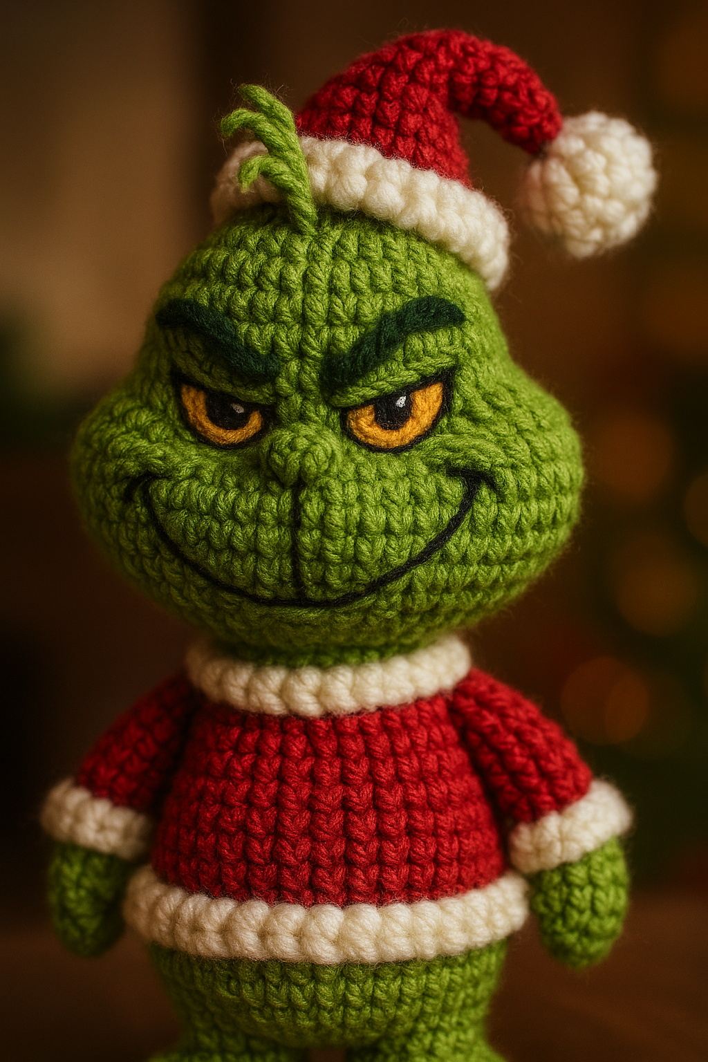Knitted Grinch (UPDATED)