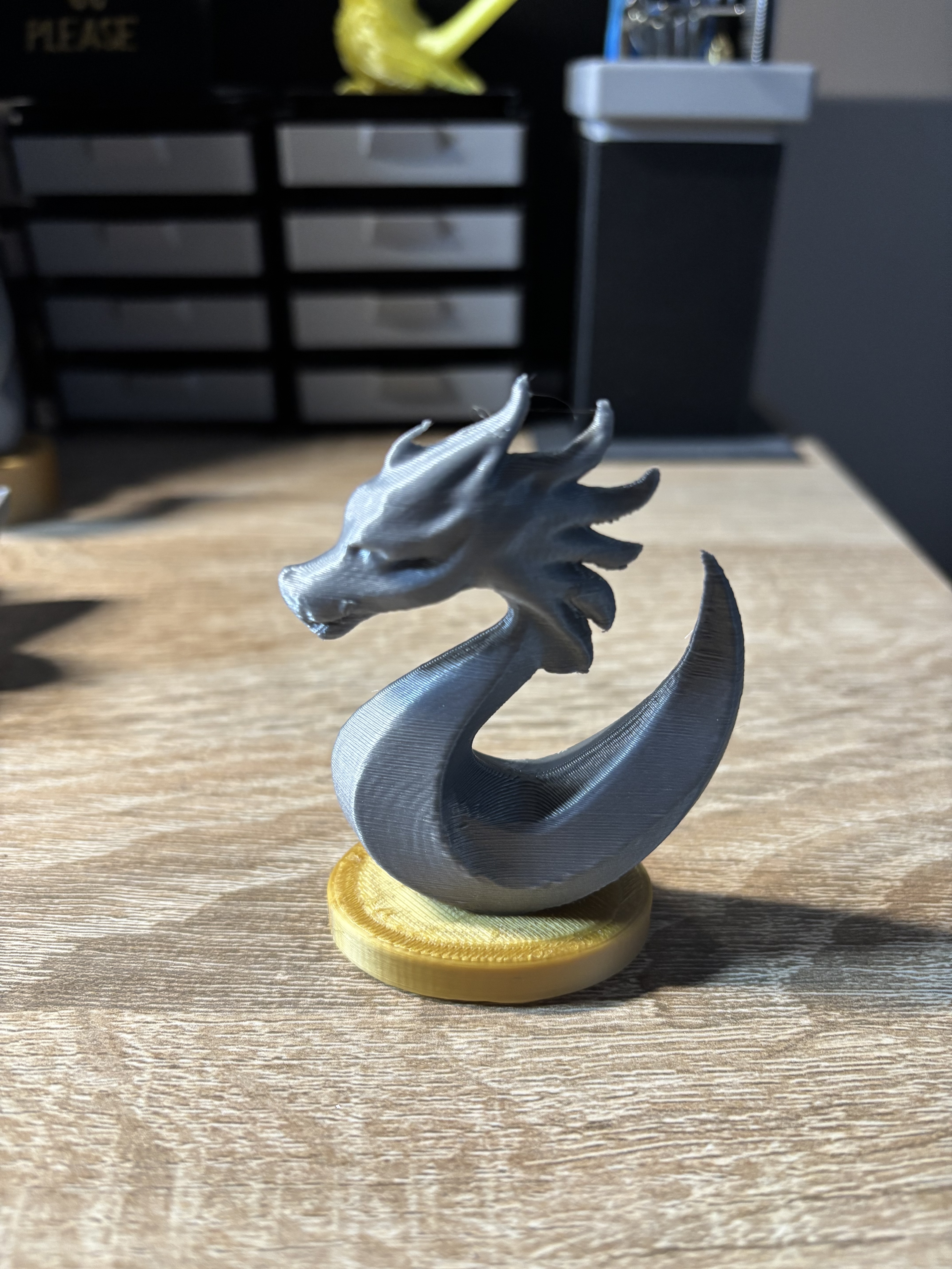 Miniatura 3 do modelo 3D Silver dragon