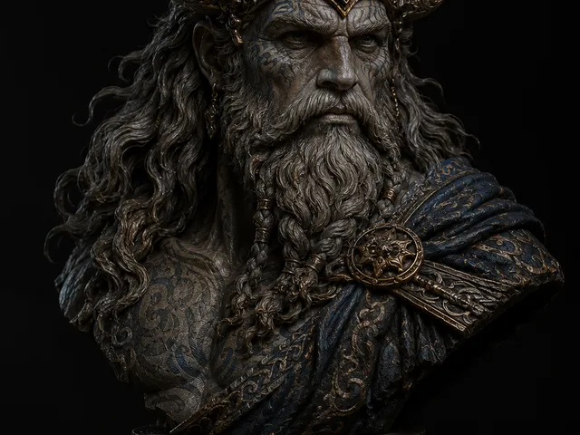 Guerrero Mítico – Busto STL para Impresión 3D