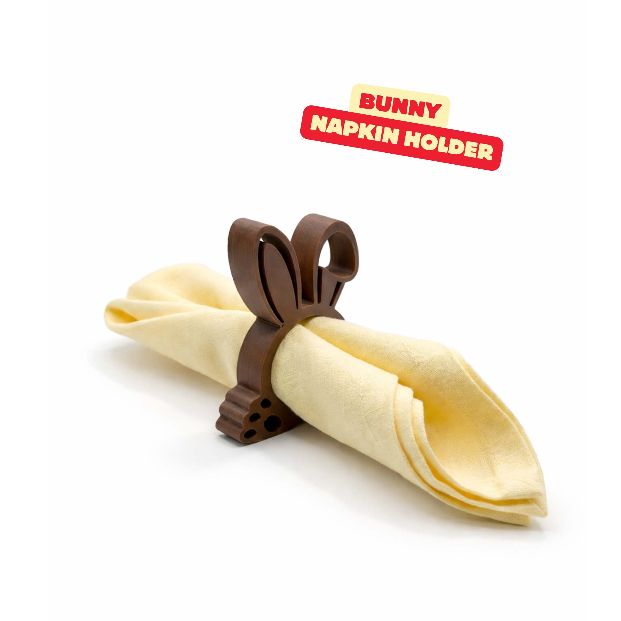 NAPKIN HOLDER - EASTER BUNNY EDITION / EASTER TABLE DECOR / CUTE HOMEDECOR / DECOR / DECORATIONS