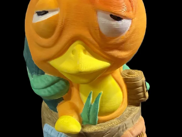 Drunk Orange Bird