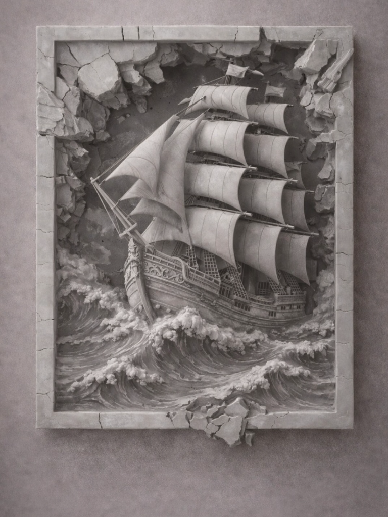 3d Picture Sailing ship