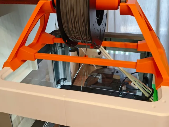Flashforge AD5X Top Mounted Spool Holder for TPU printing