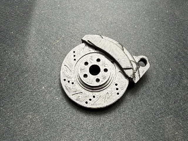 Brake Rotor - drilled and slotted