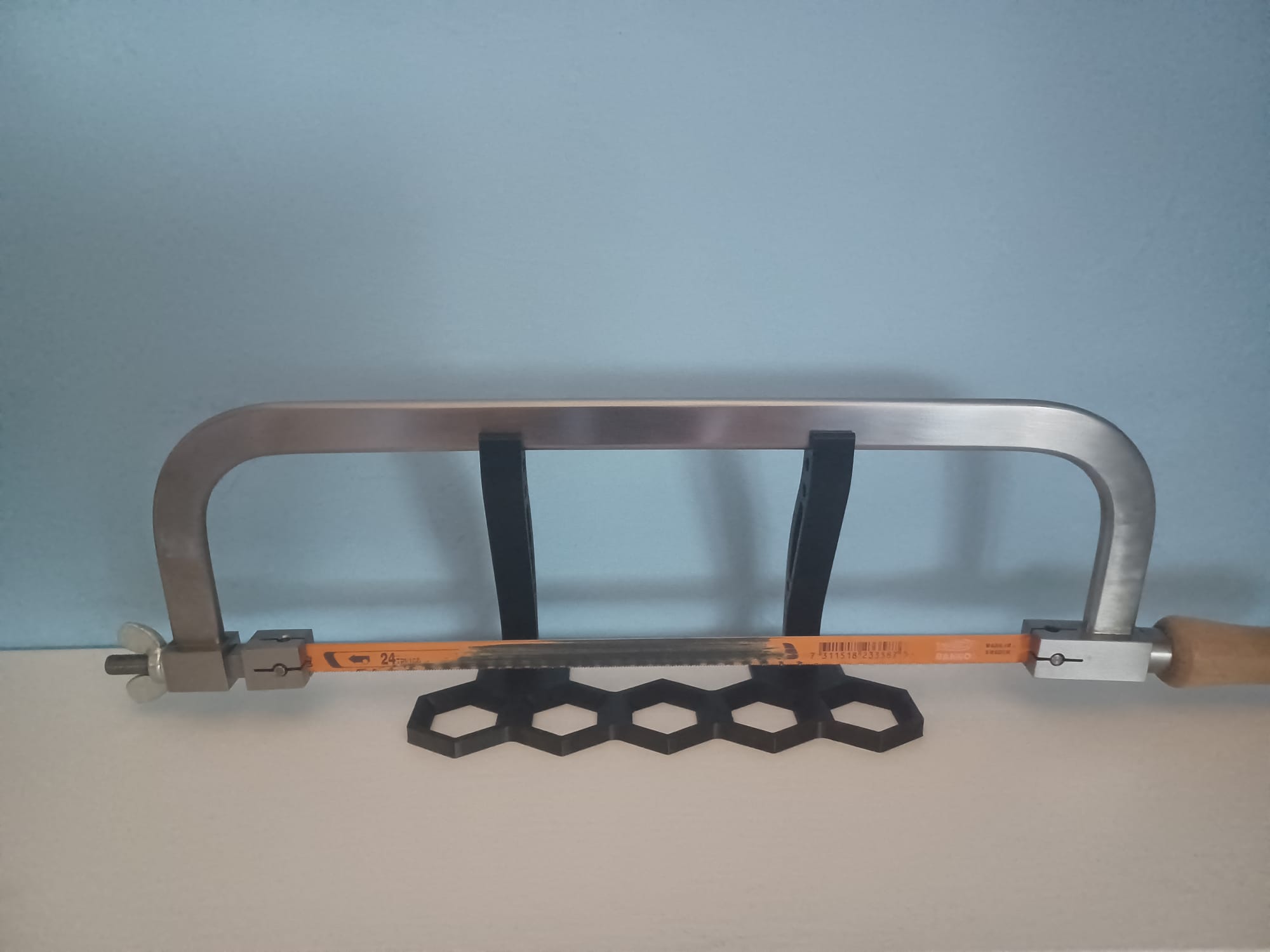 bow saw display stand (to make your favourite saw to a decoration) 3D model by CHEESESUS