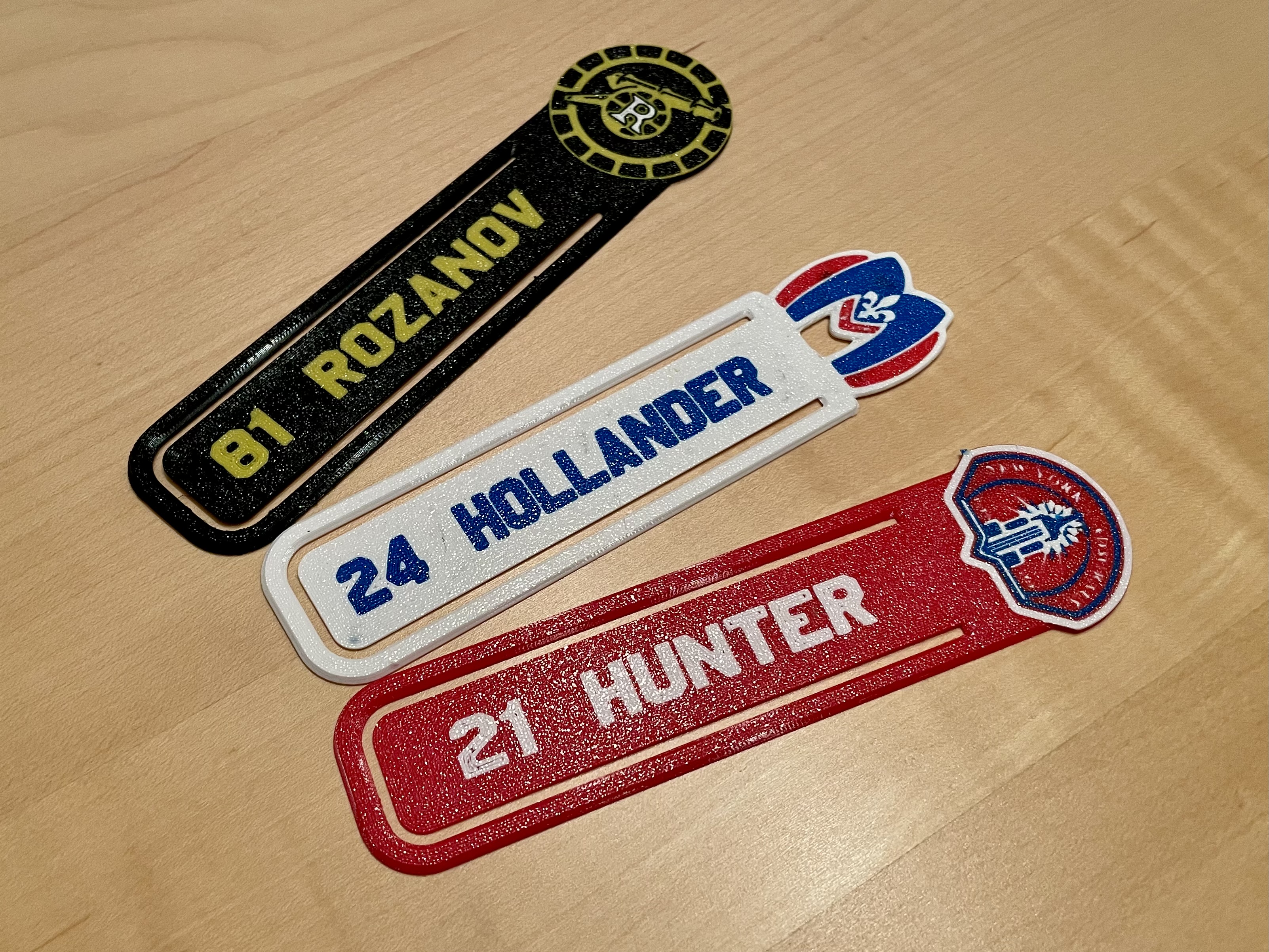 Bookmarks - Heated Rivalry Teams