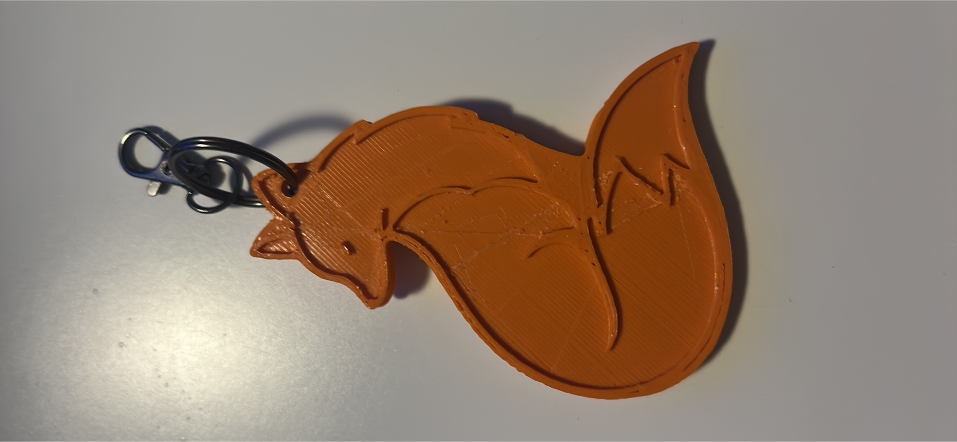 Minimalist Fox Keychain — miniatura 2
