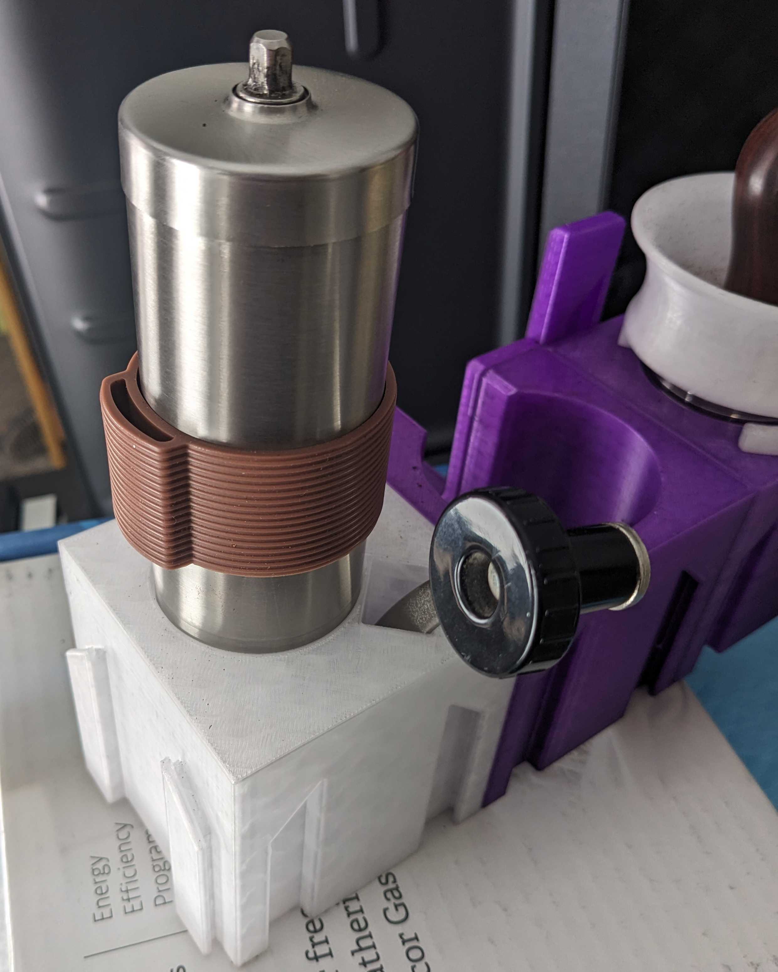 49mm Grinder (JavaPresse) and Handle