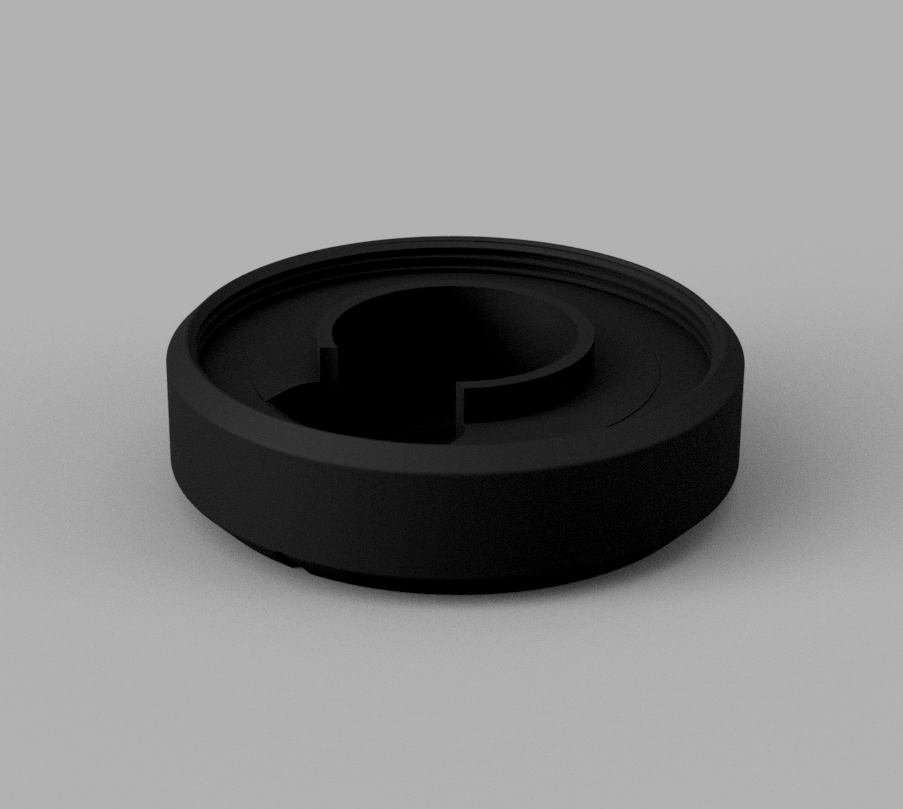 Custom E27 Lamp Base for "Waves" Designer Lamp by JH