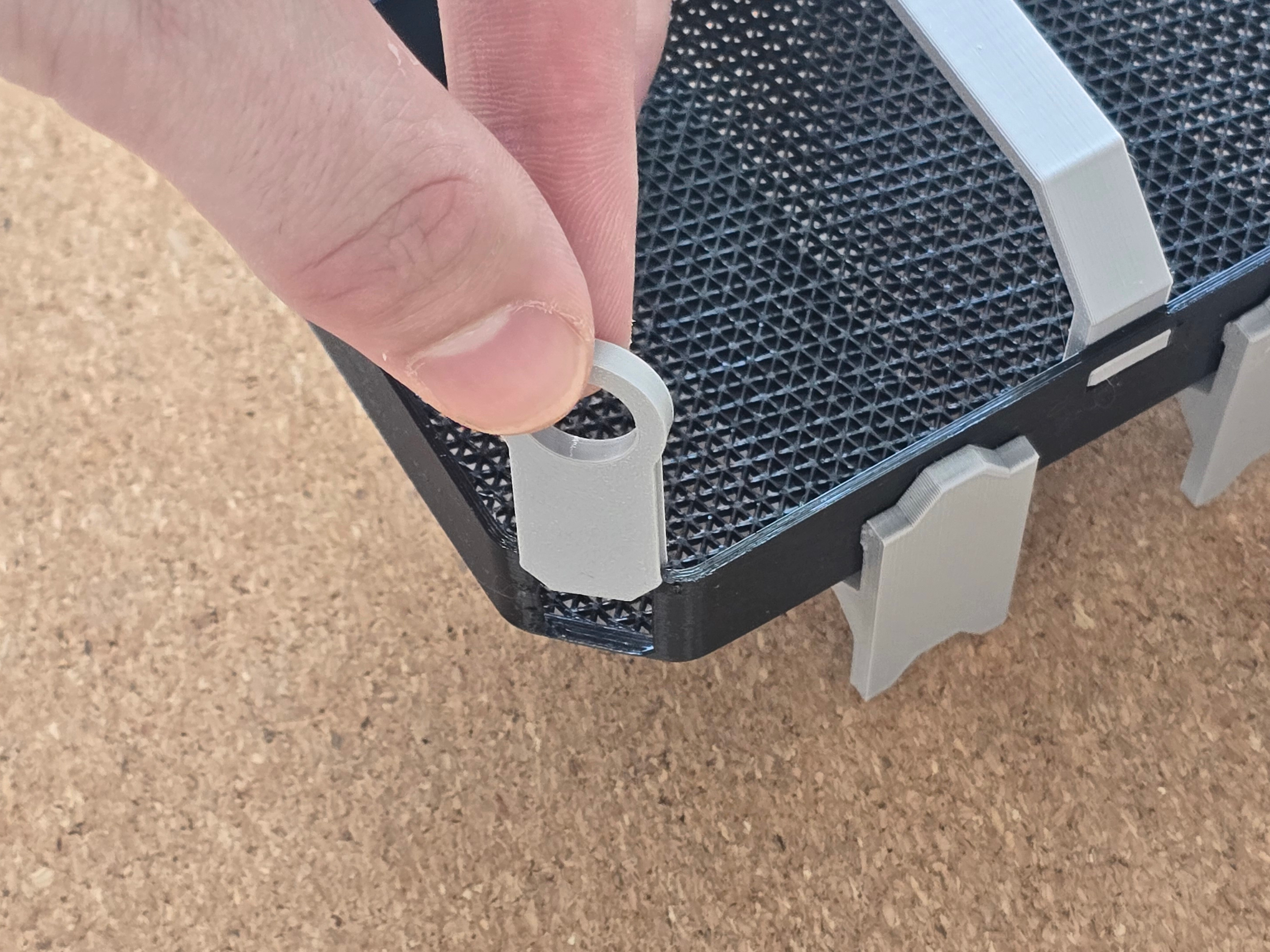 Miniatura 8 do modelo 3D Stackable Desiccant Drying Basket - for Polydryer