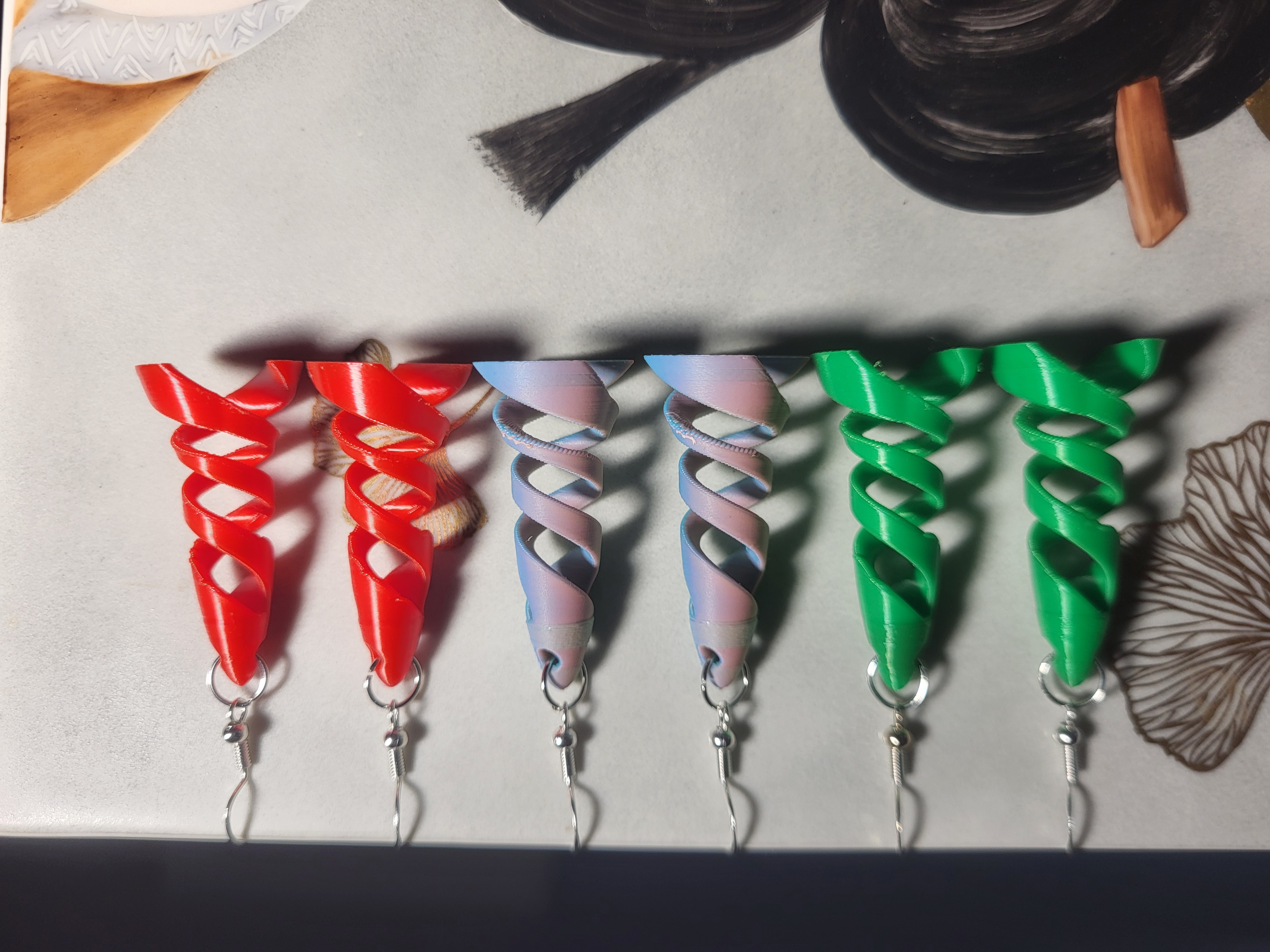 Earrings - 061 - Easy Print