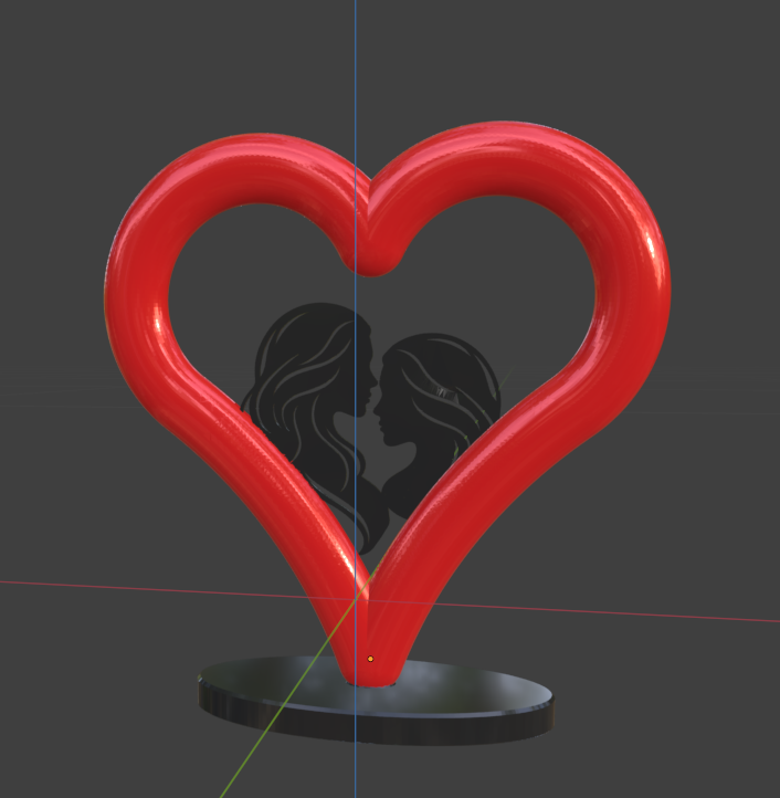 Valentine's Heart - lesbians
