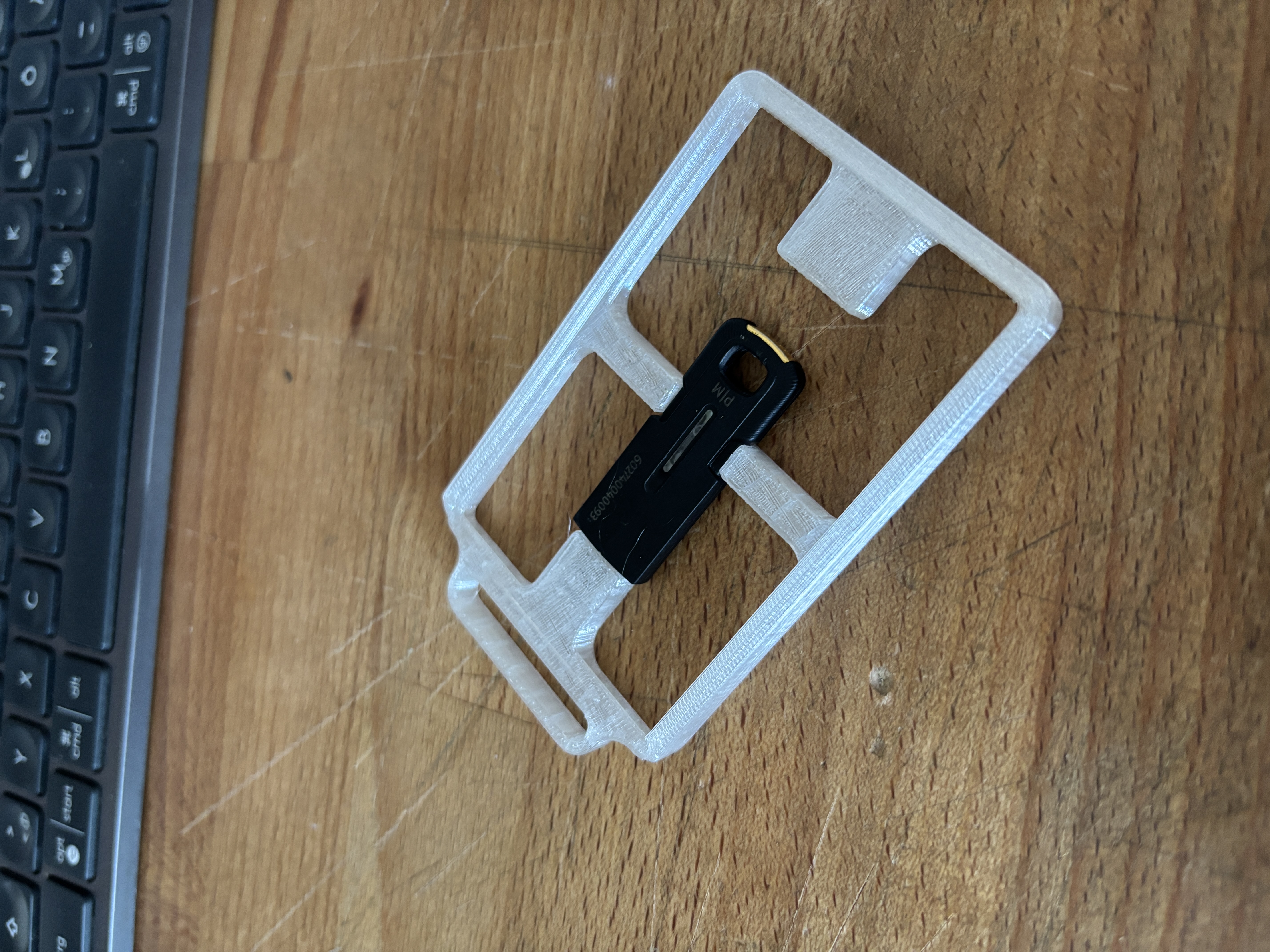 Badge Holder for FIDO / Security Stick (Swissbit)