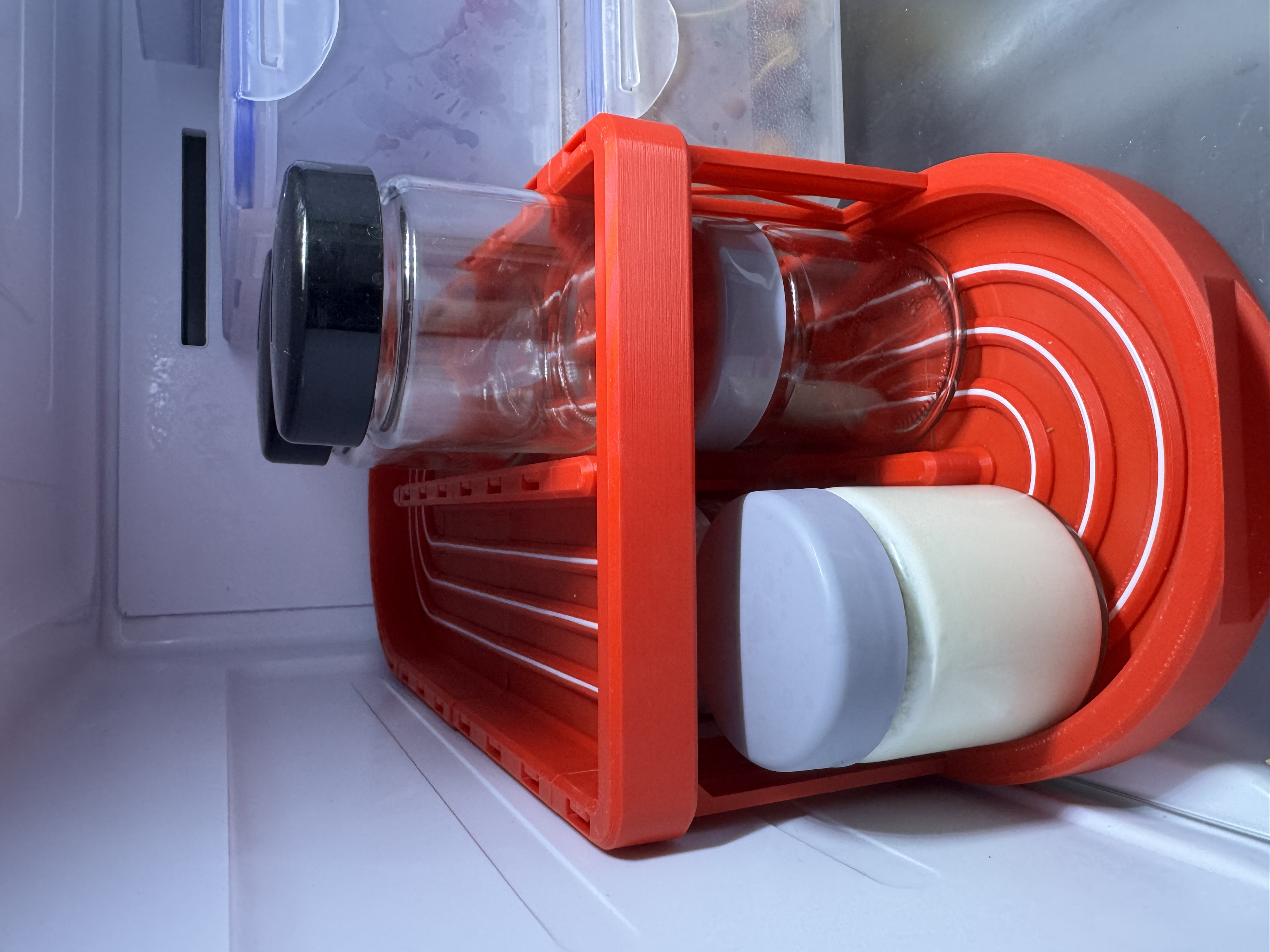 Miniatura 2 do modelo 3D SnapStack FIFO Jar Organizer