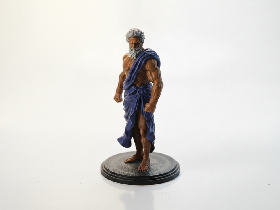 Zeus Greek God Statue Miscellaneous 3D Printable