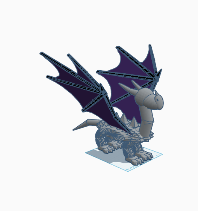 dragon (meatalhorn from dragonverse)