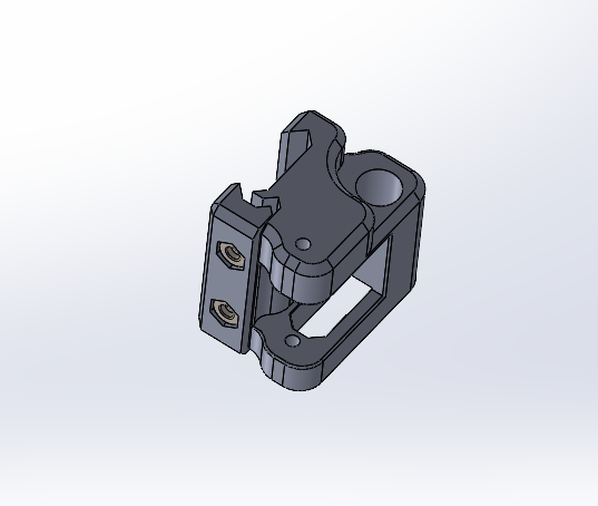Picatinny rail adapter for mosquito mk1 folding stock