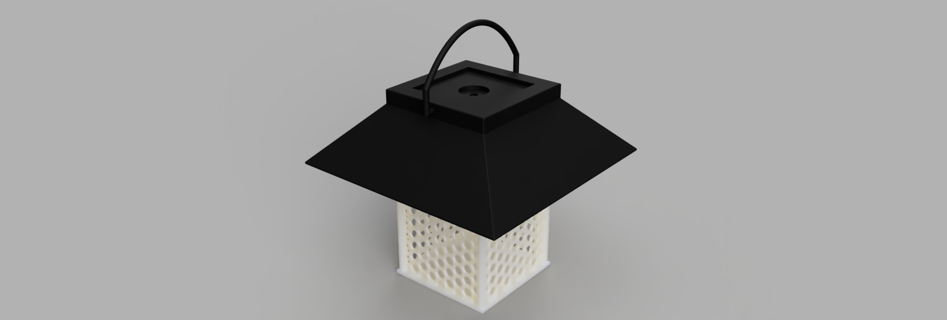 hanging solar powered led light