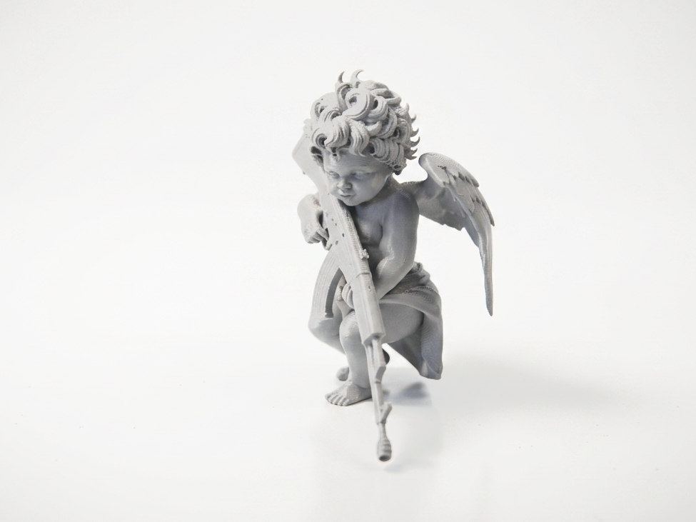 Cherubim Gunman Angel Warrior Fantasy 3D Printable