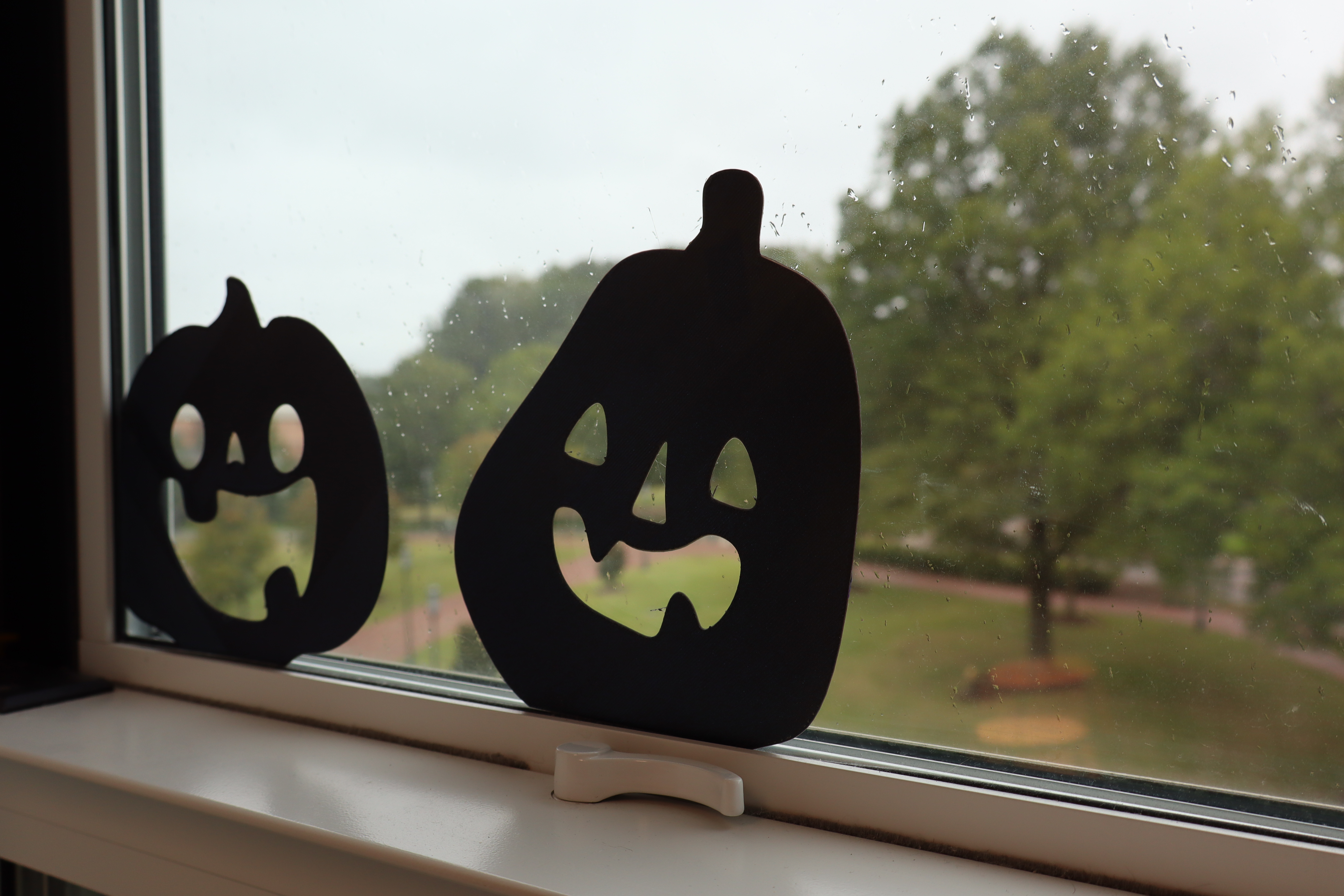 Pumpkin Window Decal