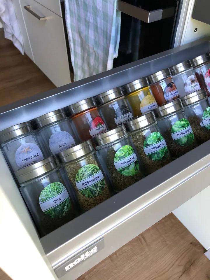 SPICE RACK DRAWER - GEWÜRZREGAL SCHUBLADE by DigiTech