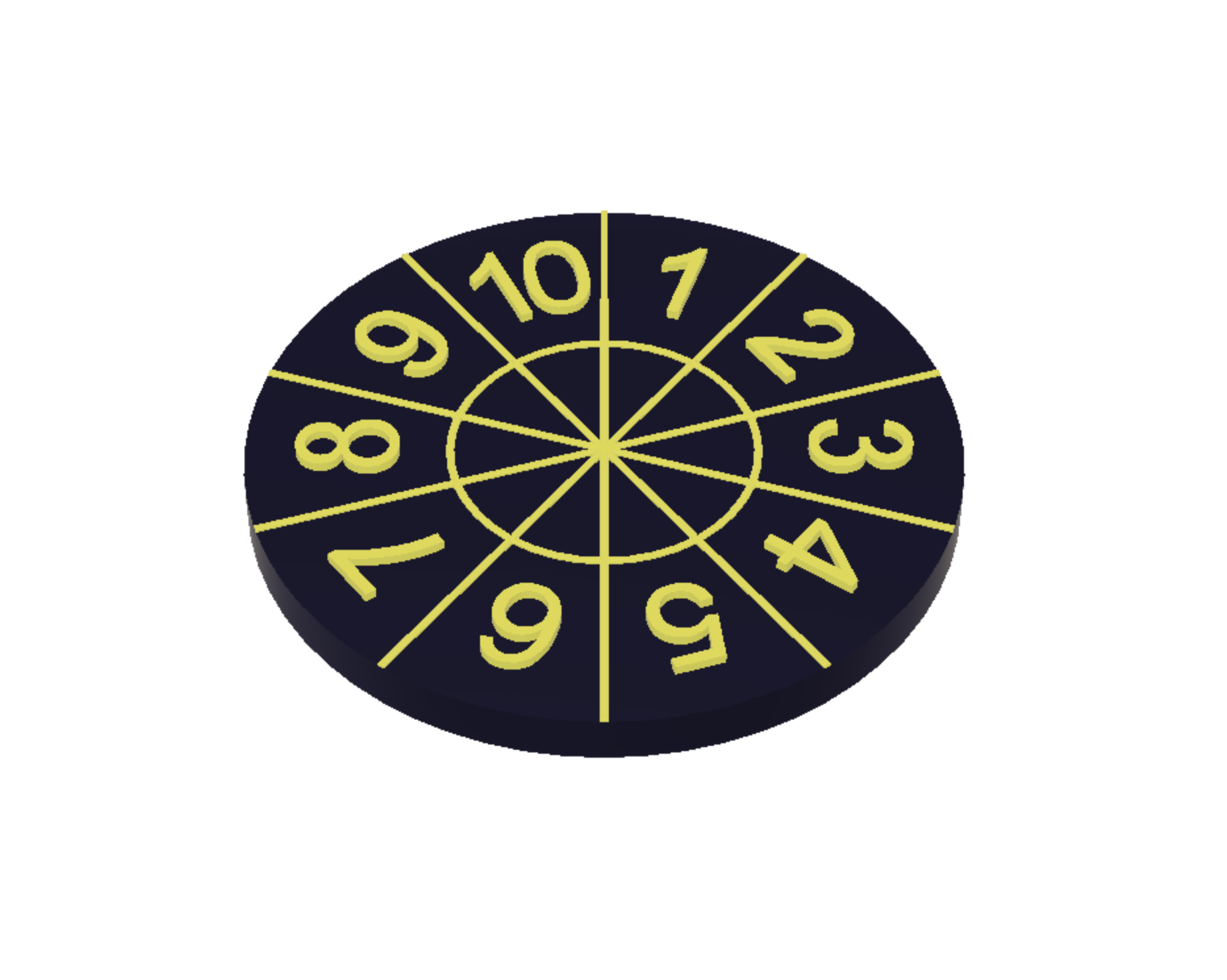 YARQM: Numbered Dial