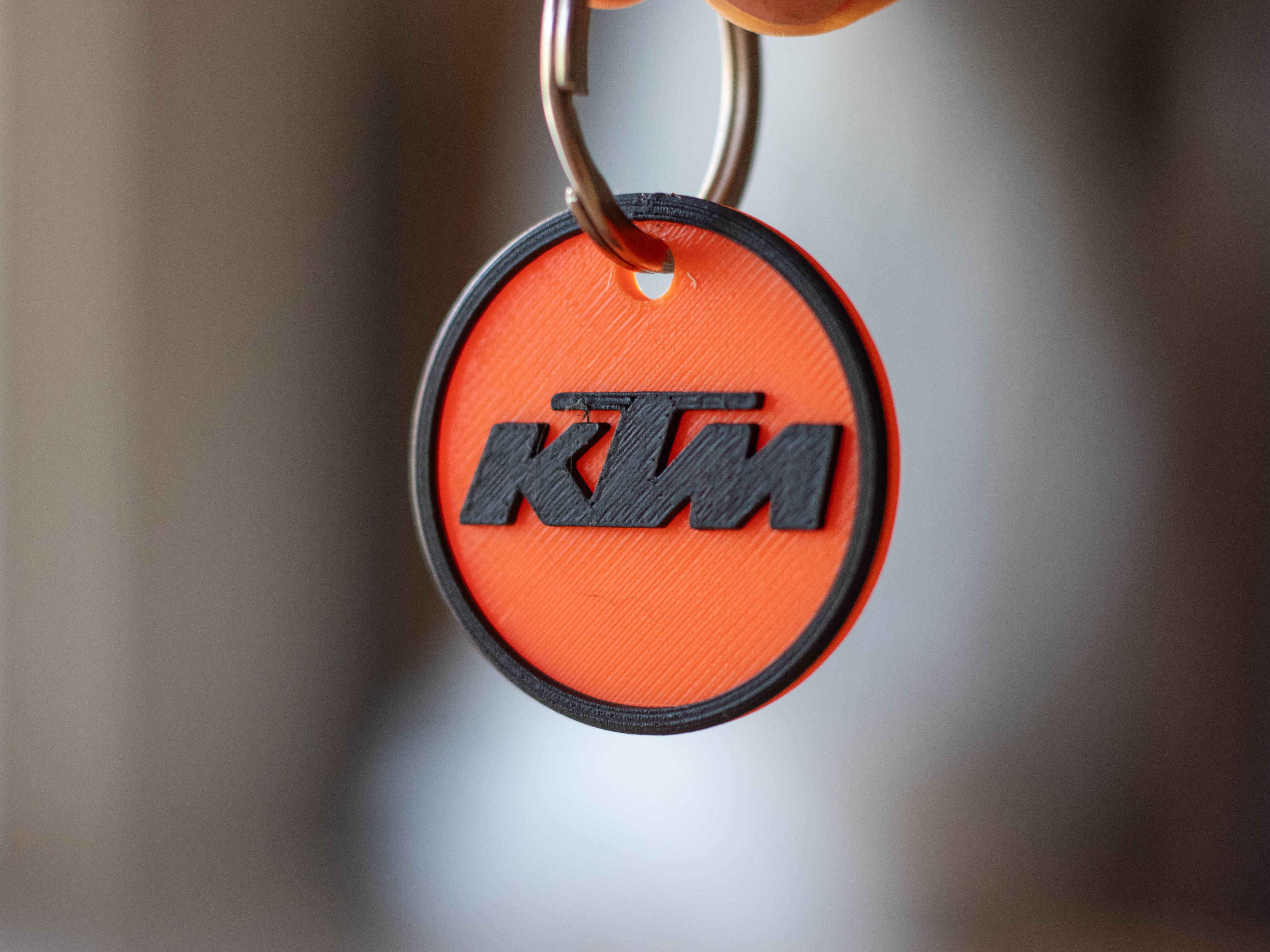 KTM Logo Keychain