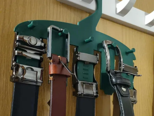 5 Mission Belts Hanger