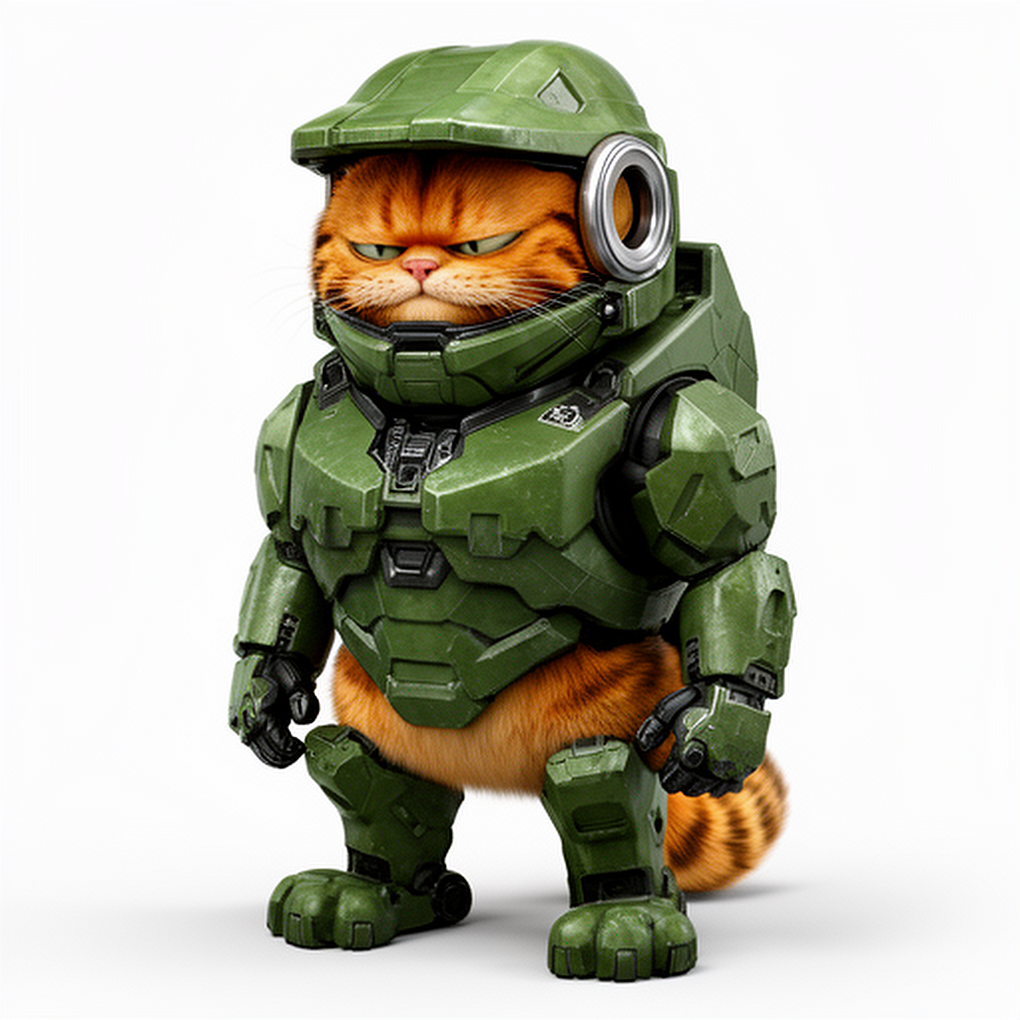 Garfield Master Chief Ring Figure