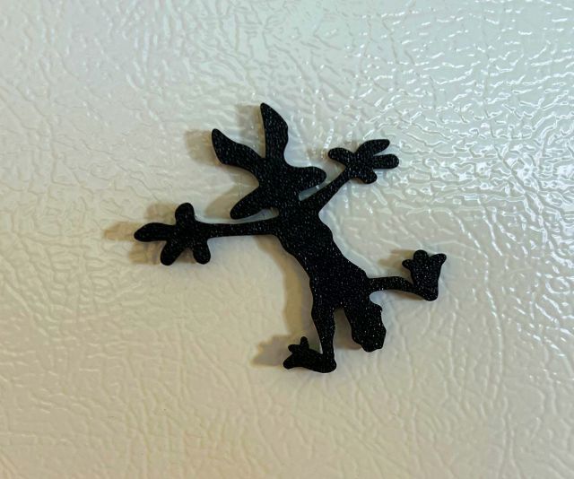 Mini Wiley Coyote Action Refrigerator Magnet