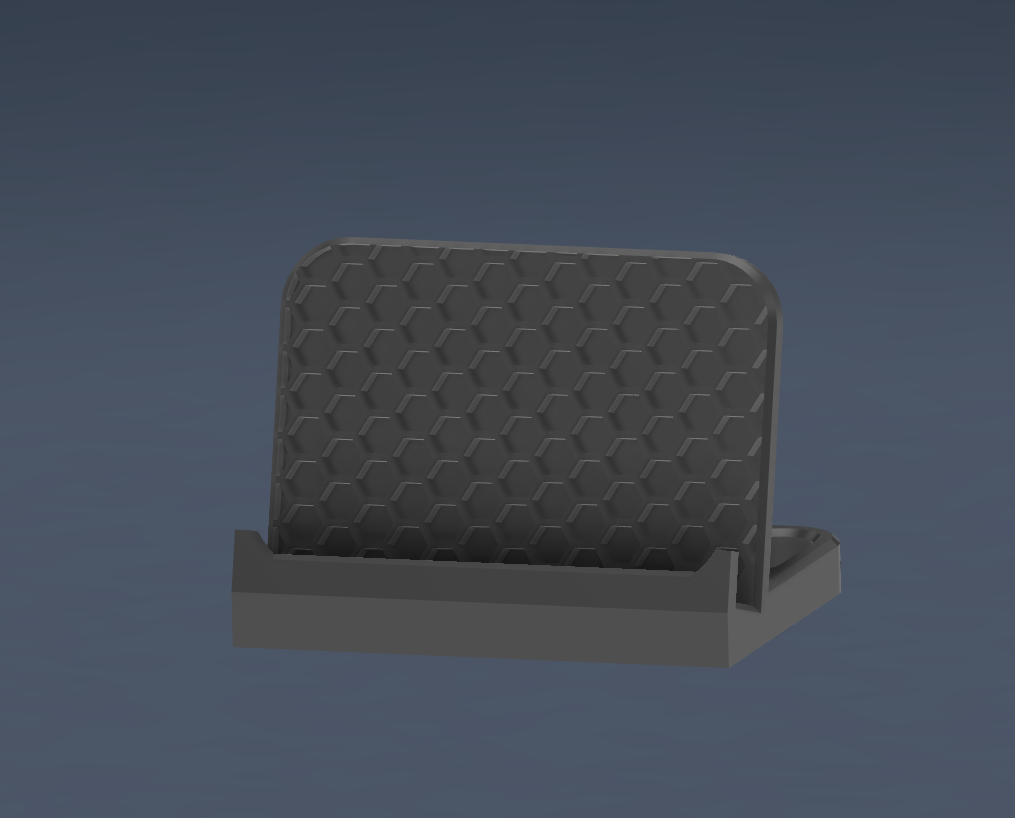 Phone Stand Remix (Hexagon cuts)