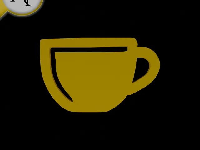 Simple Coffee Cup Symbol - 2D Art