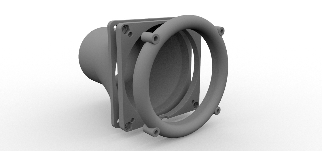 Saturn 4 / Ultra / 16k Fan & Duct Adapter