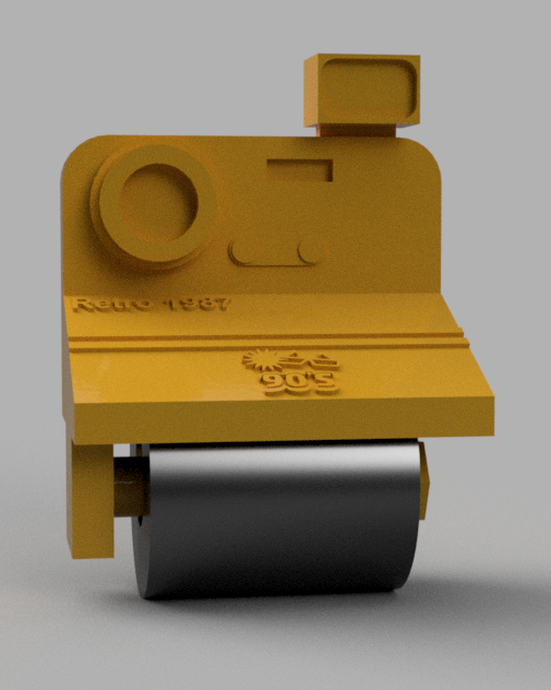 Retro Toilet Paper Holder