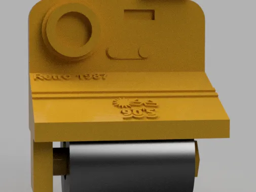 Retro Toilet Paper Holder