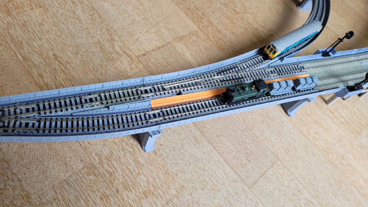 Viaduct Kato Train Track N V12 Double Track Viaduct Set Kato USA