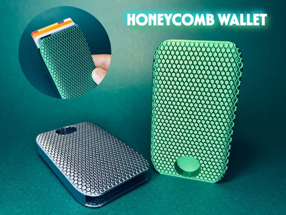Honeycomb wallet 9 slots